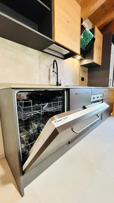 Cucina o angolo cottura di Villa Dinesh