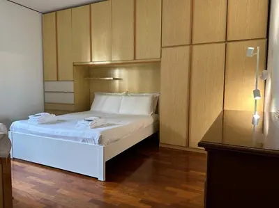 Letto o letti in una camera di Blue Rosa Flat
