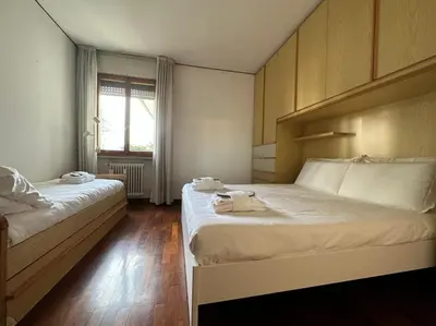 Letto o letti in una camera di Blue Rosa Flat
