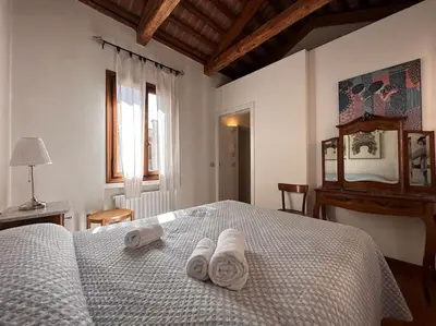 Letto o letti in una camera di Terrace suite