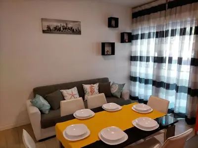 Area soggiorno di Jesolo Beach Apartment