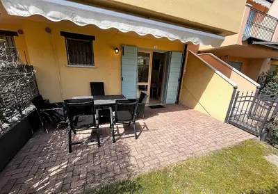 Balcone o terrazza di Family Garden Apartment – Borgo dei Fiori