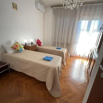 Letto o letti in una camera di 旅途之家