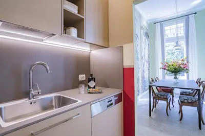 Cucina o angolo cottura di Ca' Margherita Secret Garden