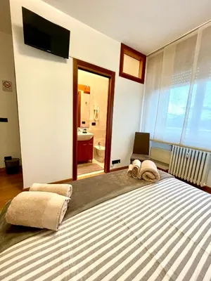 Letto o letti in una camera di Apartment Donatello