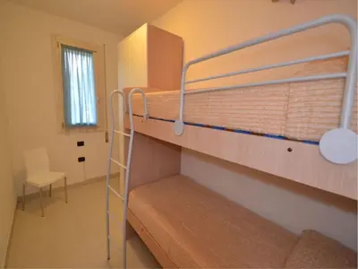 Letto o letti in una camera di Modern apartment with two balconies