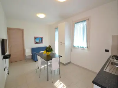 Cucina o angolo cottura di Flat in the heart of Rosolina Mare