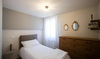 Letto o letti in una camera di Dimora Ca Pietro - Isola di Pellestrina Ve