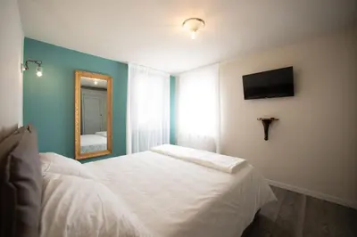 Letto o letti in una camera di Dimora Ca Pietro - Isola di Pellestrina Ve