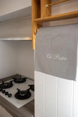 Cucina o angolo cottura di Dimora Ca Pietro - Isola di Pellestrina Ve