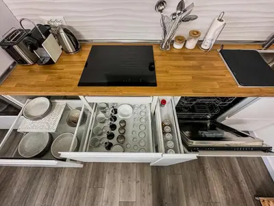 Cucina o angolo cottura di Casa Mirella