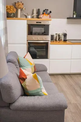 Cucina o angolo cottura di Casa Mirella
