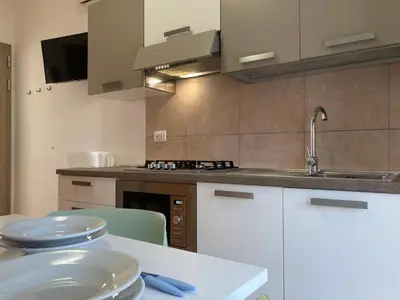 Cucina o angolo cottura di Cozy apartment close to the beach